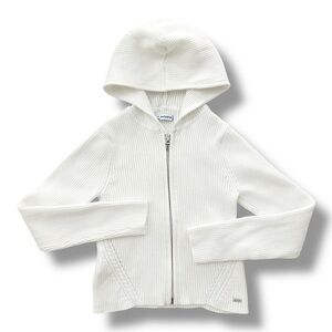 Mayoral | Ribbed Hooded Cardigan Sweater (6 yrs) 🤍